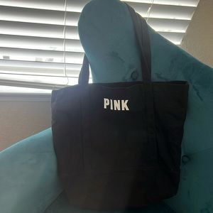 Victoria’s Secret pink Black bag